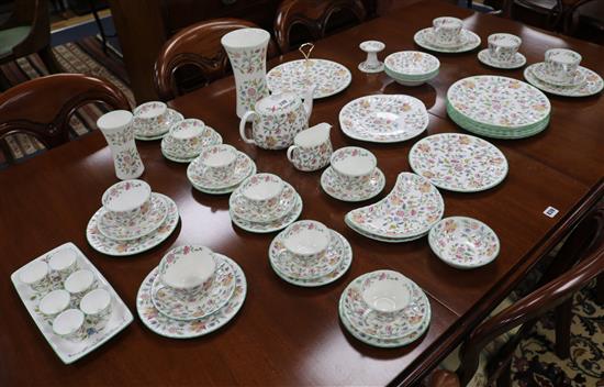 A Minton Haddon Hall dinner service